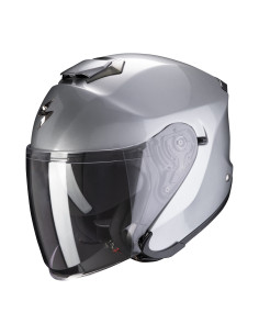 SCORPION EXO-S1 HYPER SILVER ATVIRAS MOTO ŠALMAS