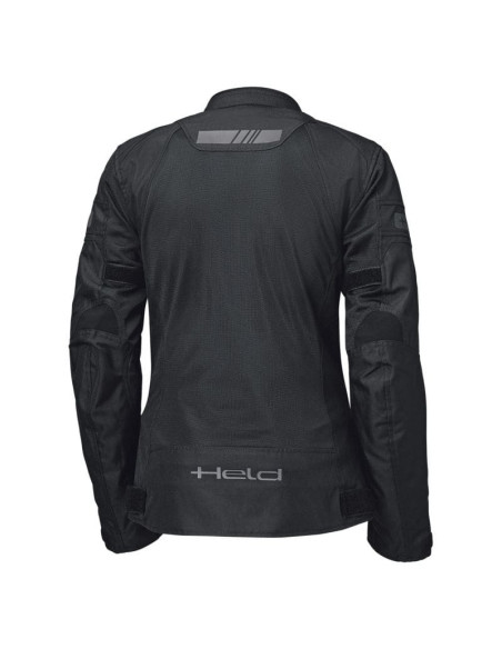 HELD WOMEN'S TROPIC 4 BLACK SUMMER TEXTILE MOTO JACKET