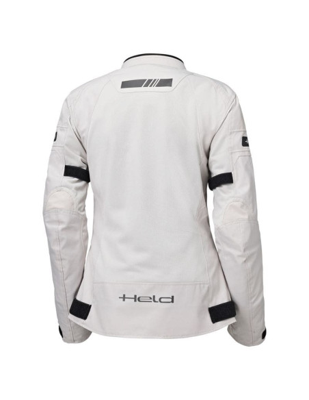 HELD WOMEN'S TROPIC 4 WHITE SUMMER TEXTILE MOTO JACKET