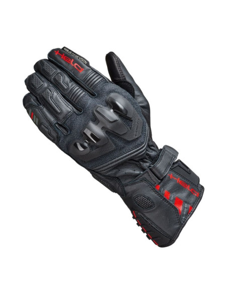 HELD EVO THRUX 3 RED BLACK MOTO GLOVES