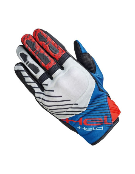 HELD HAMADA 2 RED/BLUE MOTO GLOVES