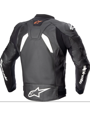 ALPINESTARS КОЖАНАЯ МОТОКУРТКА GP PLUS V4 ЧЕРНЫЙ/БЕЛЫЙ