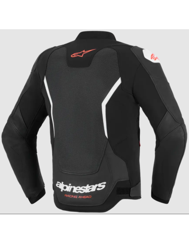 ALPINESTARS КОЖАНАЯ МОТОКУРТКА GP FORCE V2 ЧЕРНЫЙ/БЕЛЫЙ