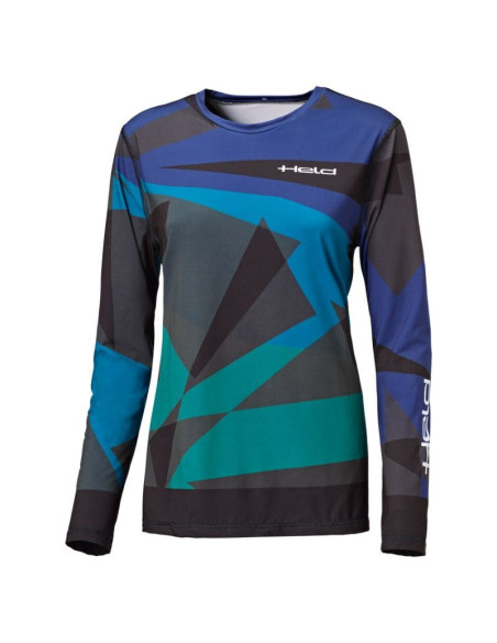HELD WOMEN'S STYLE SKIN 2 BLUE TOP BREATHABLE THERMO SHIRT