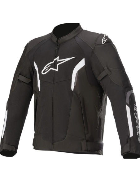 ALPINESTARS WOMEN'S STELLA T-SPS V2 BLACK/WHITE/FLUORESCENT PINK SUMMER TEXTILE MOTHER STREAK