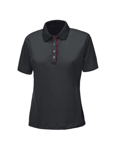 HELD WOMEN'S COOL LAYER POLO SHIRT BLACK