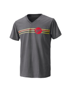 HELD T-SHIRT GREY RED T-SHIRT