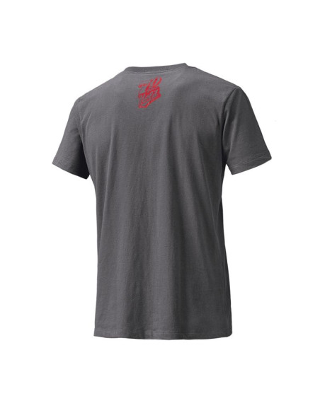HELD T-SHIRT GREY RED T-SHIRT
