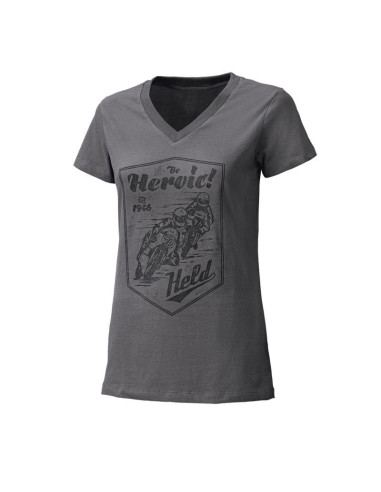 HELD MOTERIŠKI T-SHIRT GREY MARŠKINĖLIAI