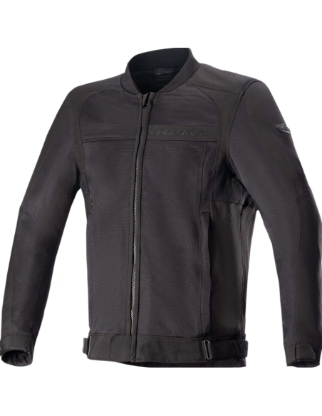 ALPINESTARS LUC V2 AIR BLACK SUMMER TEXTILE MOTO JACKET