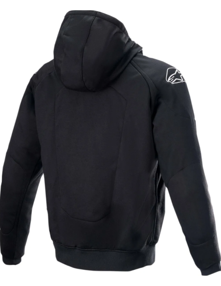 ALPINESTARS CHROME SPORT BLACK/RED SUMMER TEXTILE MOTO JACKET