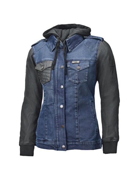 HELD PETROL DENIM SHIRT MOTO MARCH