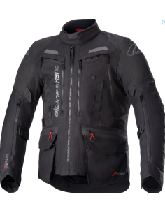 ALPINESTARS BOGOTA PRO DRYSTAL BLACK TEXTILE MOTO JACKET