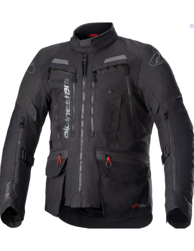 ALPINESTARS BOGOTA PRO DRYSTAL BLACK TEXTILE MOTO JACKET