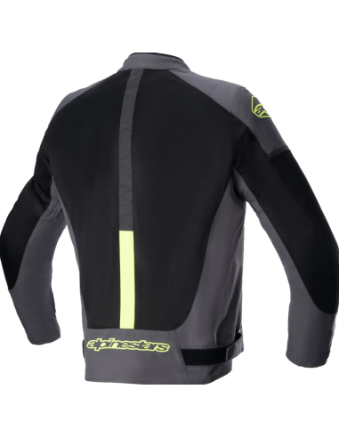 ALPINESTARS ЛЕТНЯЯ ТЕКСТИЛЬНАЯ МОТОКУРТКА T-SPX SUPERAIR BLACK/GRAY/YELLOW