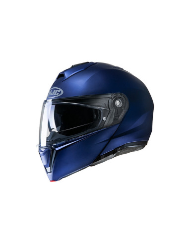 HJC i90 SEMI FLAT METALLIC BLUE FLIP-UP MOTO ŠALMAS