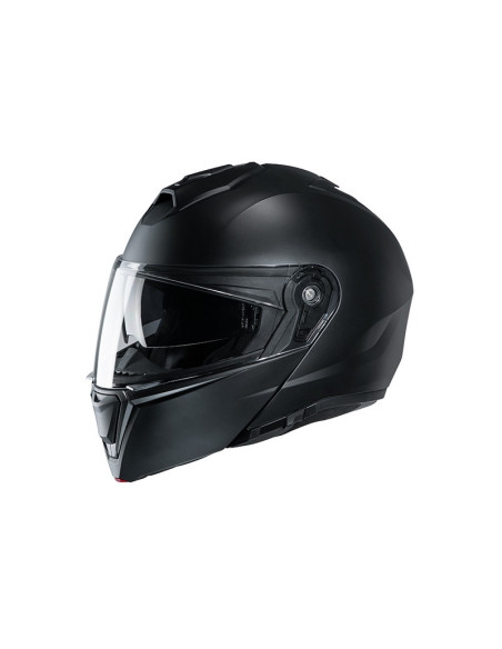 HJC i90 SEMI FLAT BLACK FLIP-UP MOTO ŠALMAS