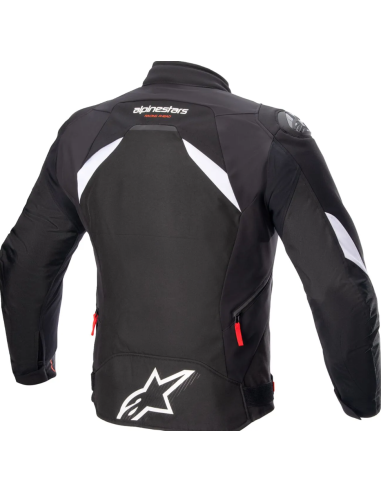 ALPINESTARS T-GP R V3 ЧЕРНЫЙ/БЕЛЫЙ ВОДОНЕПРОНИЦАЕМАЯ ТЕКСТИЛЬНАЯ МОТО КУРТКА