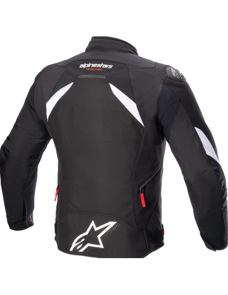 ALPINESTARS T-GP R V3 BLACK/WHITE WATERPROOF TEXTILE MOTO JACKET