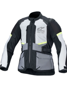 ALPINESTARS МОТОКУРТКА ANDES AIR DRYSTAR BLACK/GRAY ТЕКСТИЛЬНАЯ