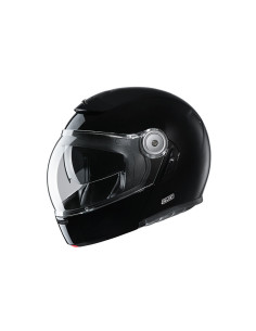 HJC V90 SOLID BLACK FLIP-UP MOTO ŠALMAS