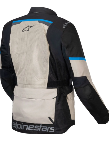 ALPINESTARS ANDES AIR DRYSTAR BLACK/GRAY/BLUE TEXTILE MOTO JACKET