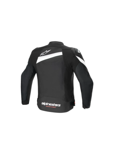 ALPINESTARS T-GP+R V4 BLACK/WHITE TEXTILE MOTO JACKET