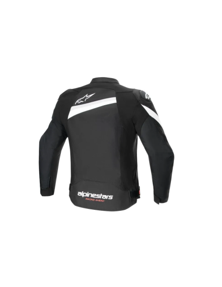 ALPINESTARS T-GP+R V4 BLACK/WHITE TEXTILE MOTO JACKET