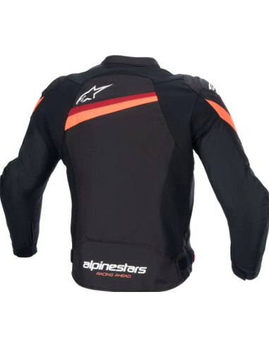 ALPINESTARS МОТОКУРТКА T-GP+R V4 ЧЕРНАЯ/КРАСНАЯ ТЕКСТИЛЬНАЯ
