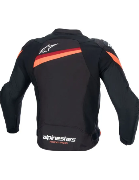 ALPINESTARS МОТОКУРТКА T-GP+R V4 ЧЕРНАЯ/КРАСНАЯ ТЕКСТИЛЬНАЯ