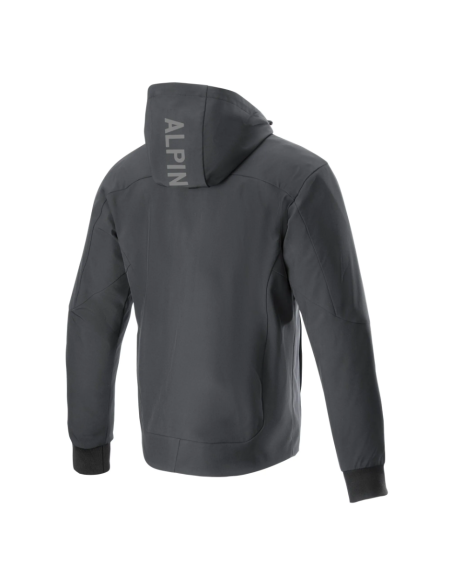 ALPINESTARS RADIUM TECH HOODIE BLACK TEXTILE MOTO JACKET