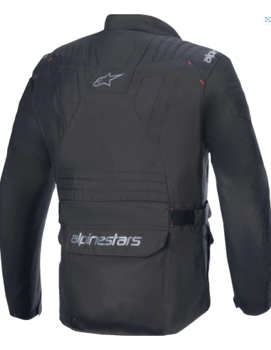 ALPINESTARS ST-1 ЧЕРНАЯ ВОДОНЕПРОНИЦАЕМАЯ ЧЕРНАЯ ТЕКСТИЛЬНАЯ МОТОКУРТКА