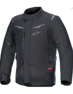 ALPINESTARS ST-1 BLACK WATERPROOF BLACK TEXTILE MOTO JACKET