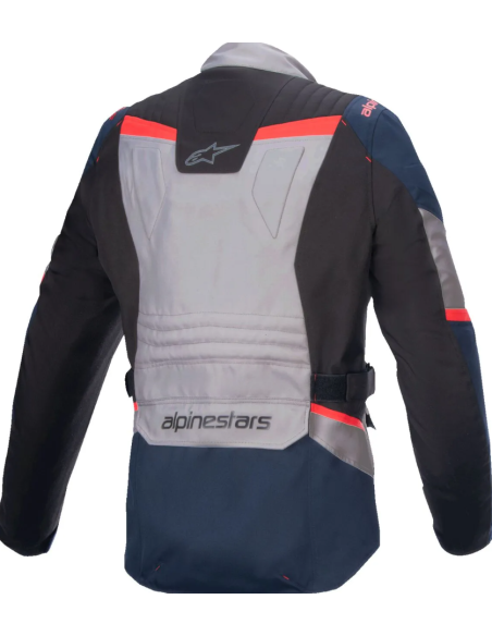 ALPINESTARS ST-1 BLACK ВОДОНЕПРОНИЦАЕМАЯ ЧЕРНАЯ/СЕРАЯ/КРАСНАЯ ТЕКСТИЛЬНАЯ МОТОКУРТКА