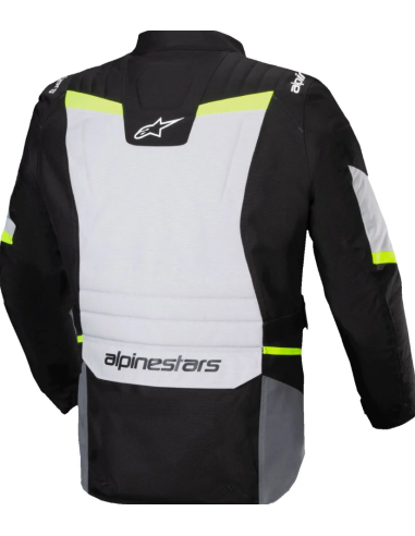 ALPINESTARS ST-1 BLACK WATERPROOF BLACK/GRAY/RED TEXTILE MOTO JACKET
