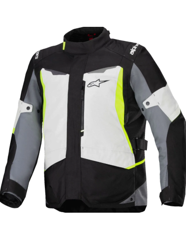 ALPINESTARS ST-1 BLACK WATERPROOF BLACK/GRAY/RED TEXTILE MOTO JACKET