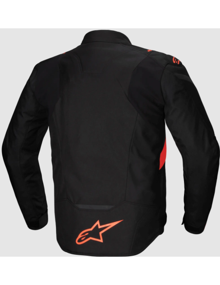 ALPINESTARS T-JAWS V4 BLACK/RED WATERPROOF TEXTILE MOTO JACKET