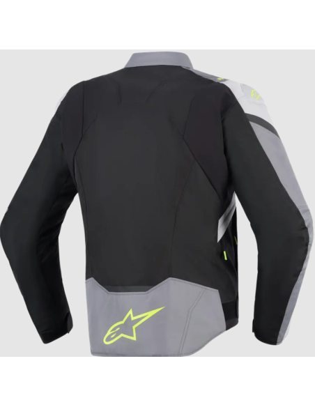 ALPINESTARS T-JAWS V4 BLACK/GRAY WATERPROOF TEKSTILINĖ MOTO STRIUKĖ