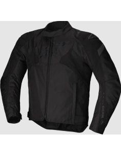 ALPINESTARS T-JAWS V4 BLACK WATERPROOF TEXTILE MOTO JACKET