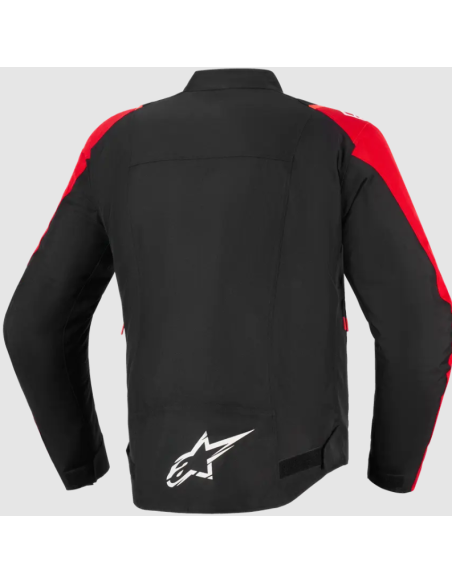 ALPINESTARS T-SPS V2 WP BLACK/FLUORESCENT RED TEXTILE MOTO JACKET