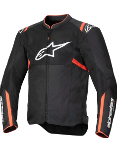 ALPINESTARS ЛЕТНЯЯ ТЕКСТИЛЬНАЯ МОТОКУРТКА T-SPS AIR V2 BLACK/RED