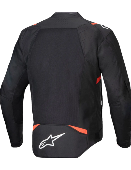 ALPINESTARS T-SPS AIR V2 BLACK/RED SUMMER TEXTILE MOTO JACKET