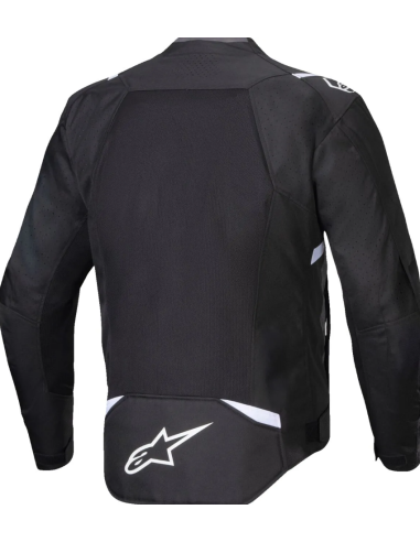 ALPINESTARS T-SPS AIR V2 BLACK/WHITE SUMMER TEXTILE MOTO JACKET