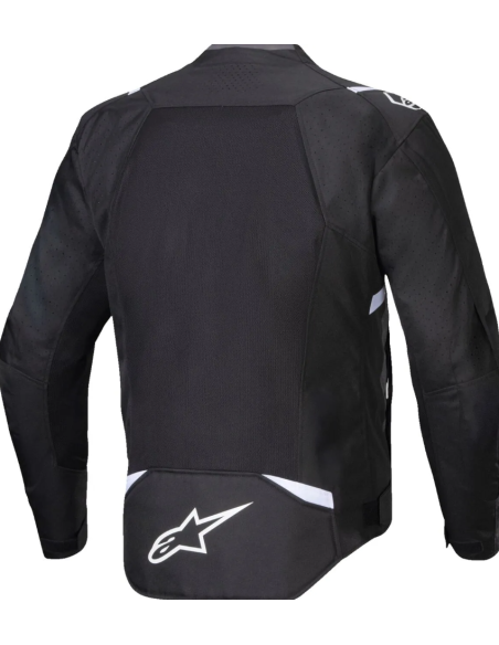 ALPINESTARS T-SPS AIR V2 BLACK/WHITE SUMMER TEXTILE MOTO JACKET