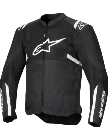 ALPINESTARS ЛЕТНЯЯ ТЕКСТИЛЬНАЯ МОТОКУРТКА T-SPS AIR V2 BLACK/WHITE