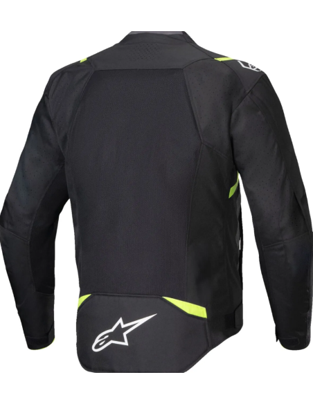 ALPINESTARS T-SPS AIR V2 BLACK/WHITE/YELLOW FLUO SUMMER TEXTILE MOTO JACKET