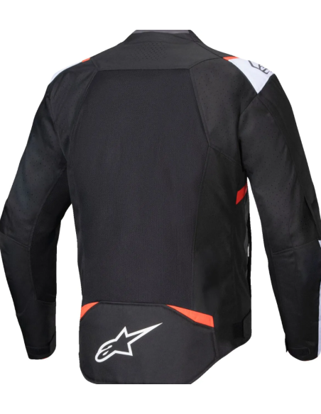 ALPINESTARS ЛЕТНЯЯ ТЕКСТИЛЬНАЯ МОТОКУРТКА T-SPS AIR V2 BLACK/WHITE/RED FLUO