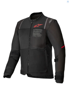 ALPINESTARS ST-2 AIR BLACK SUMMER TEXTILE MOTO JACKET