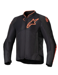 ALPINESTARS VIPER V4 AIR BLACK/RED TEKSTILINĖ MOTO STRIUKĖ
