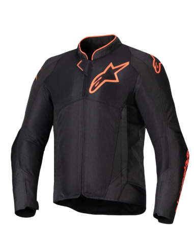 ALPINESTARS МОТОКУРТКА VIPER V4 AIR ЧЕРНАЯ/КРАСНАЯ ТЕКСТИЛЬНАЯ